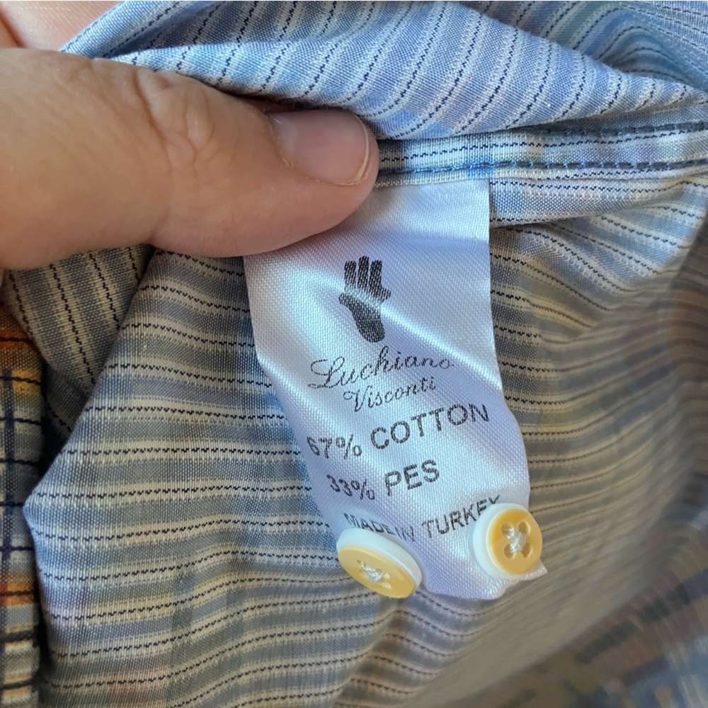 Stylish Multicolor Geometric Button Down Shirt - image 10